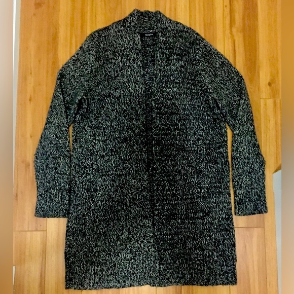 Maglia Long Open Brown Cardigan size: M - Picture 2 of 9